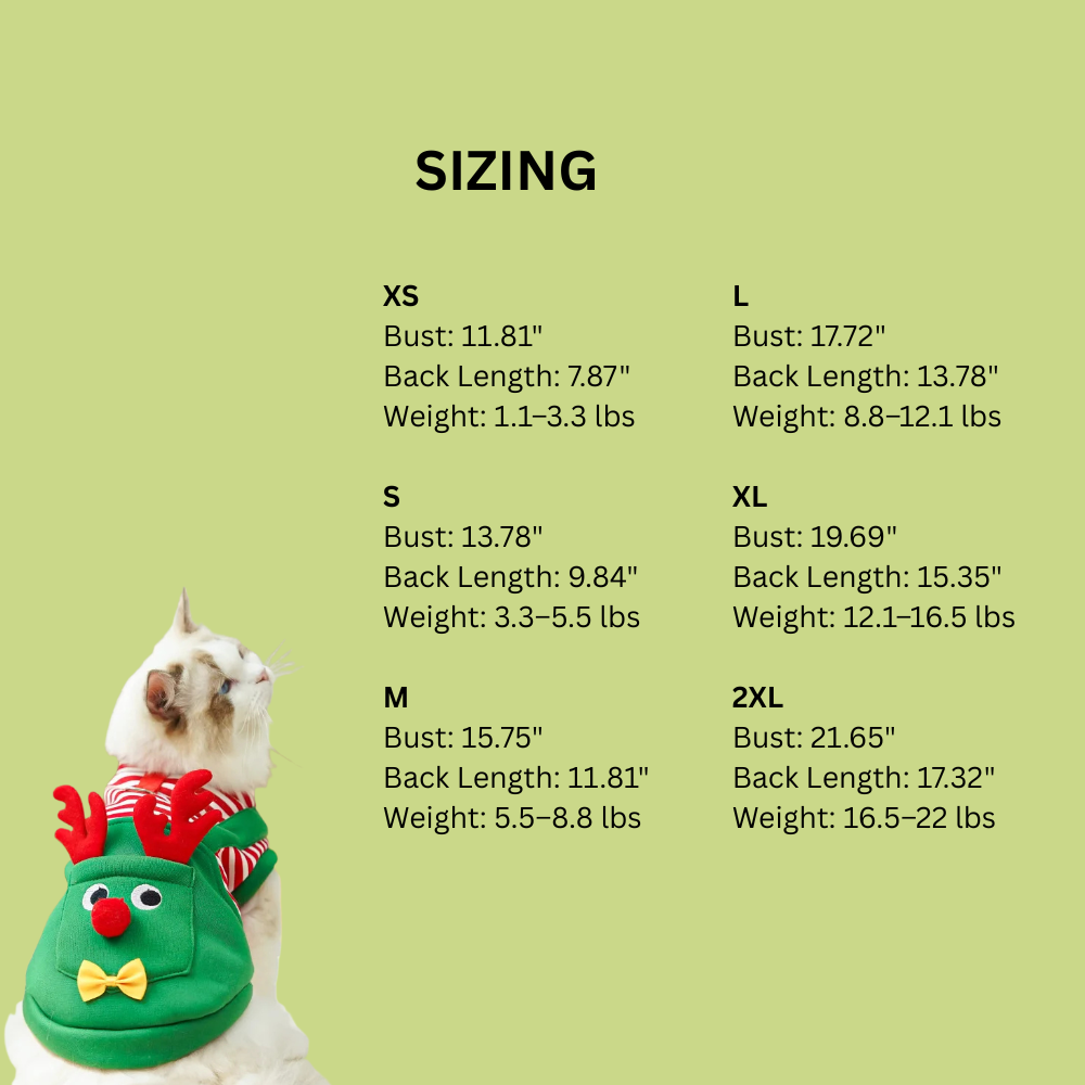 Merry Reindeer Dog & Cat Sweatshirt