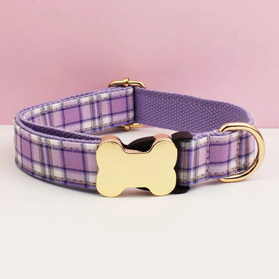 Customizable Dog Collar - Sugar Plum