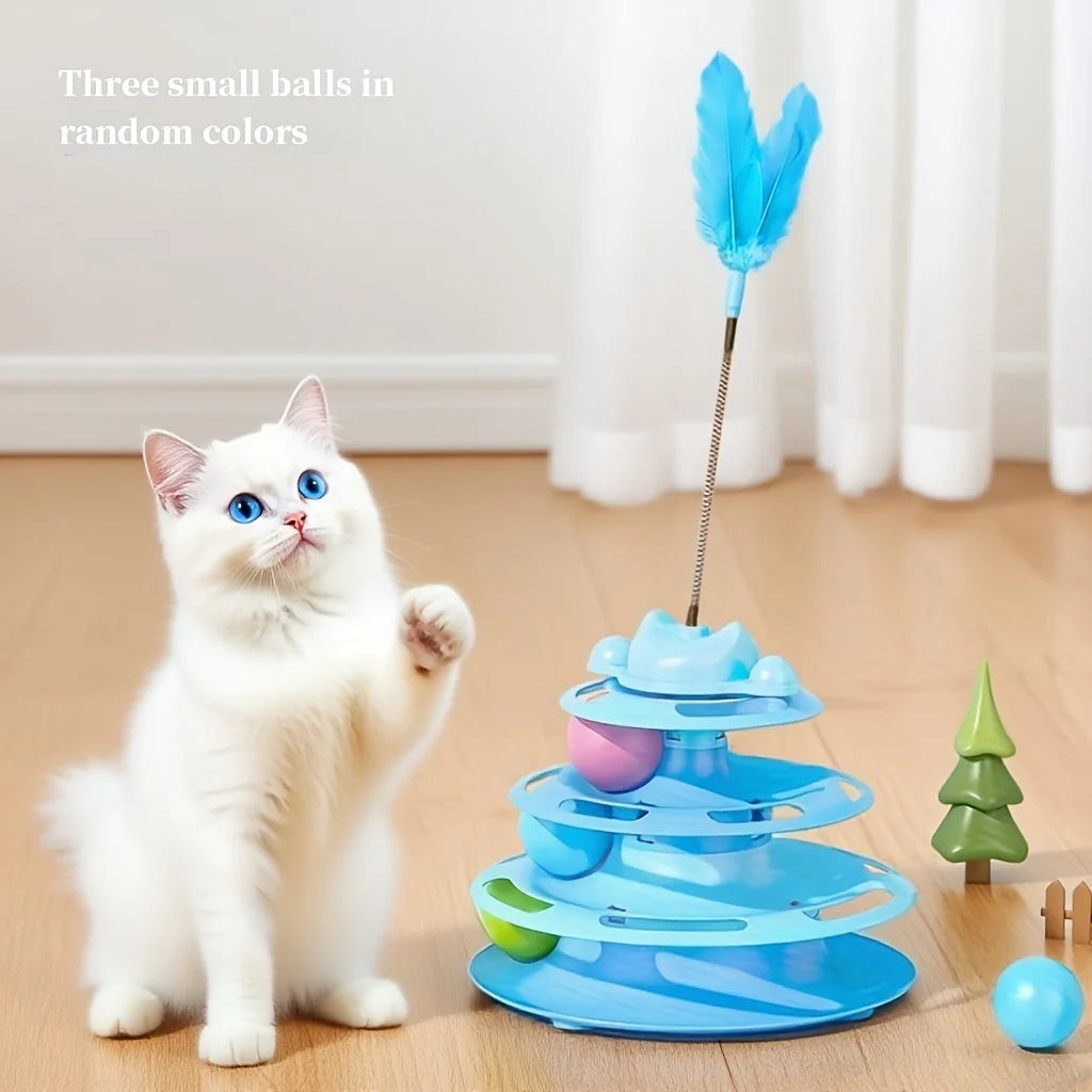 Cat Rotating Interactive Fun Toy