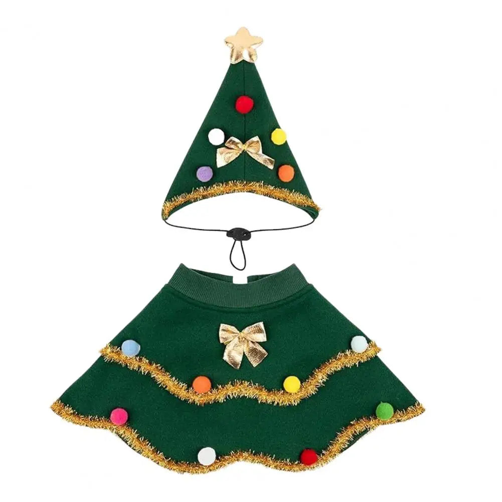 Christmas Tree Cape & Hat