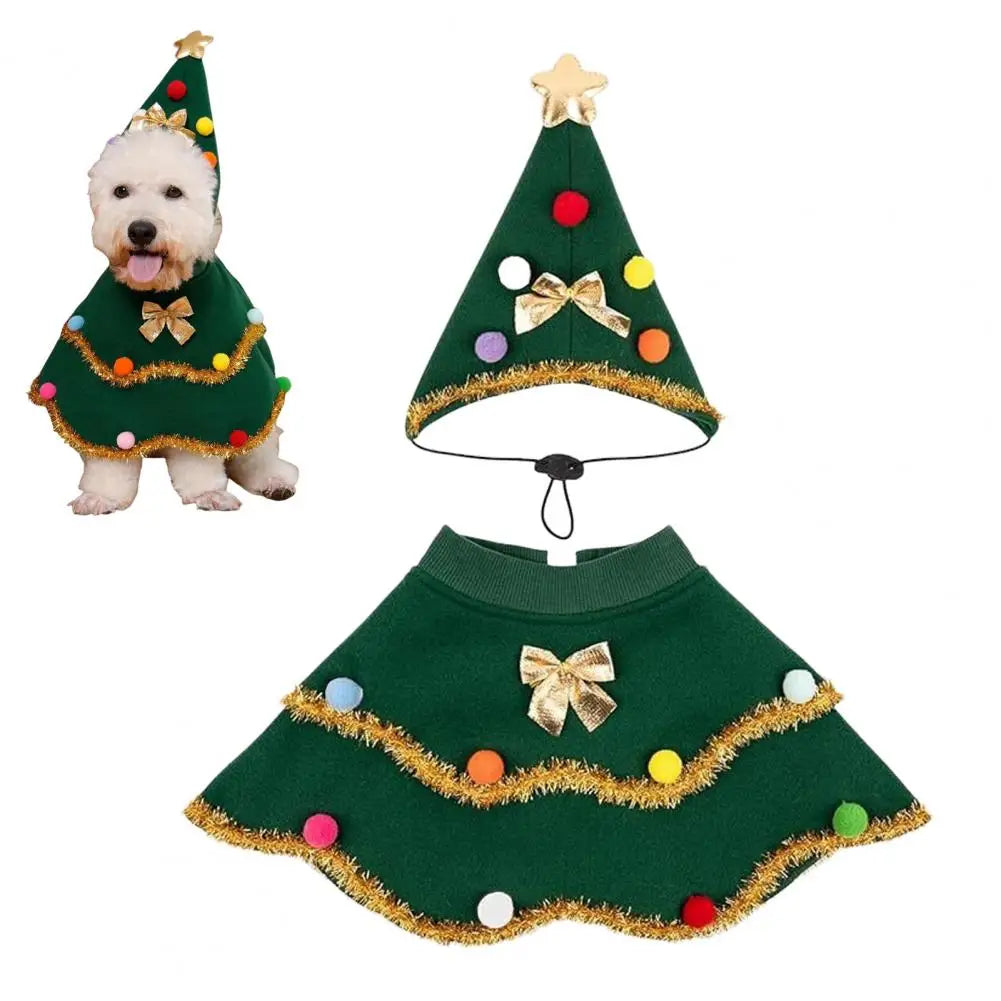 Christmas Tree Cape & Hat