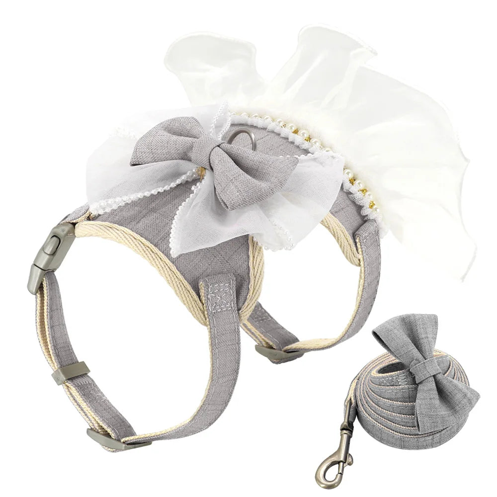 Bowknot Leash & Harness