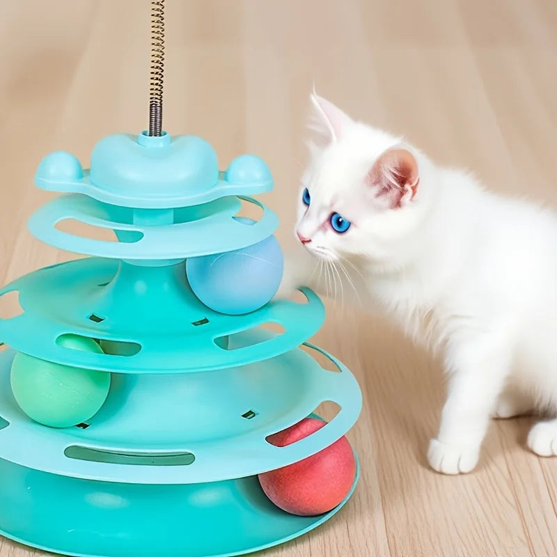 Cat Rotating Interactive Fun Toy