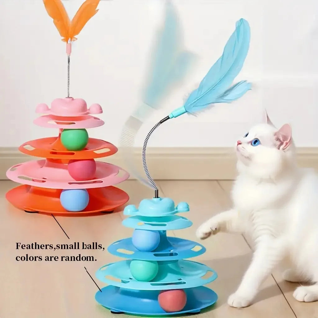 Cat Rotating Interactive Fun Toy