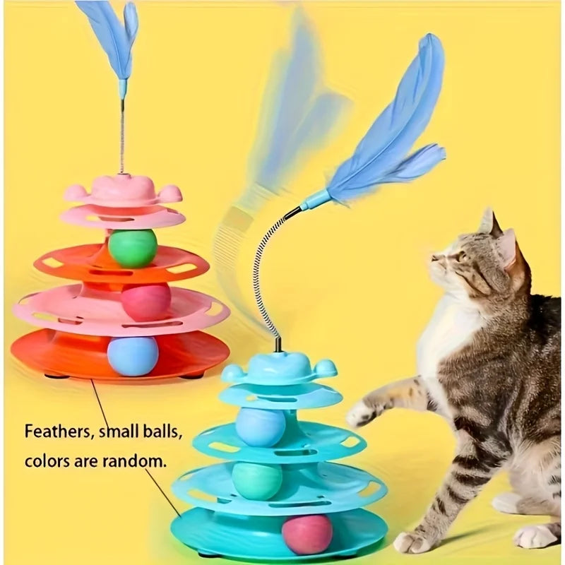 Cat Rotating Interactive Fun Toy
