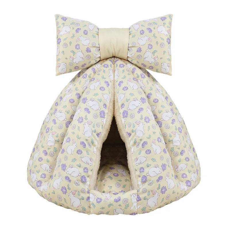 Darling Bow Cat Bed