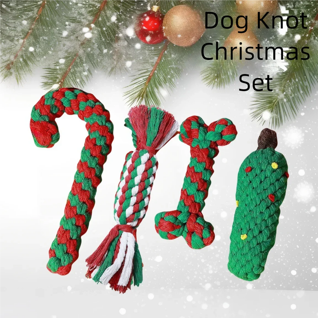 Christmas Rope Bone