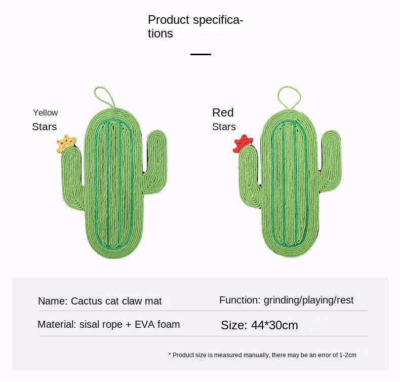 Cactus Style Cat Scratch Board