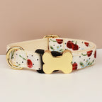 Customizable Dog Collar - Cherry Love