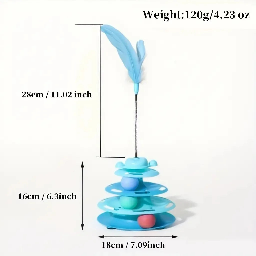 Cat Rotating Interactive Fun Toy