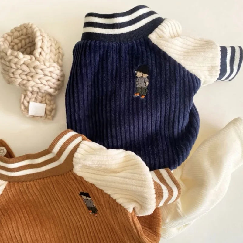 Embroidered Baseball Jacket