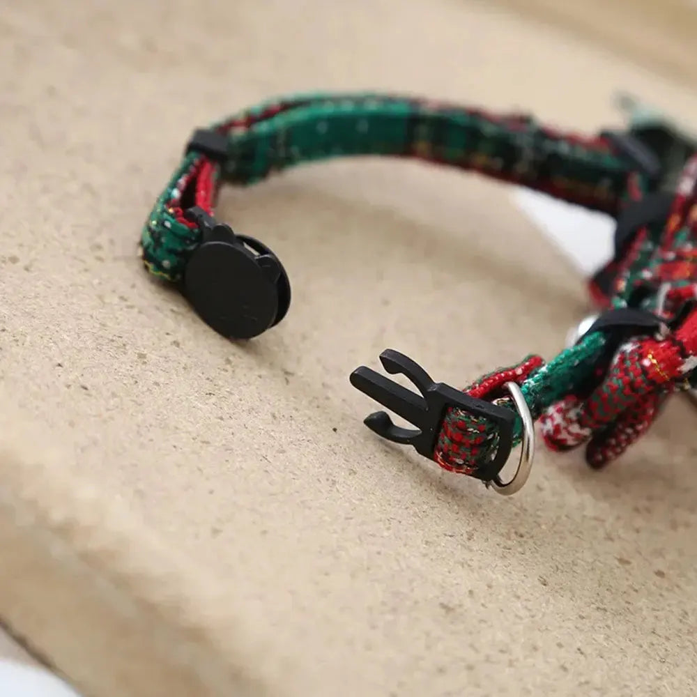 Christmas Bell Cat Collar