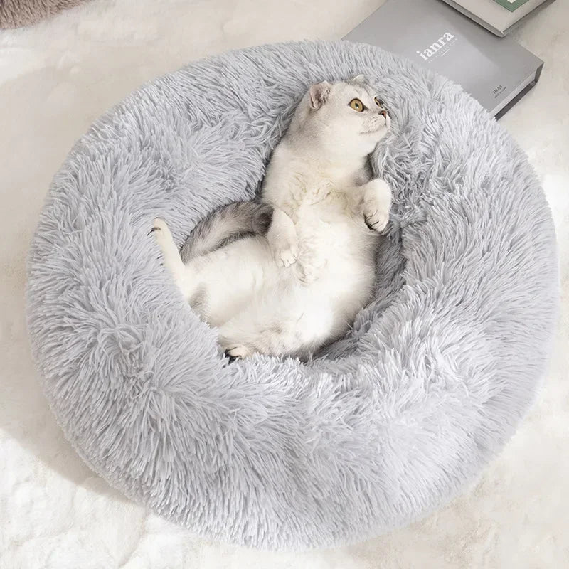 Fuzzy Wuzzy Cozy Cat Donut